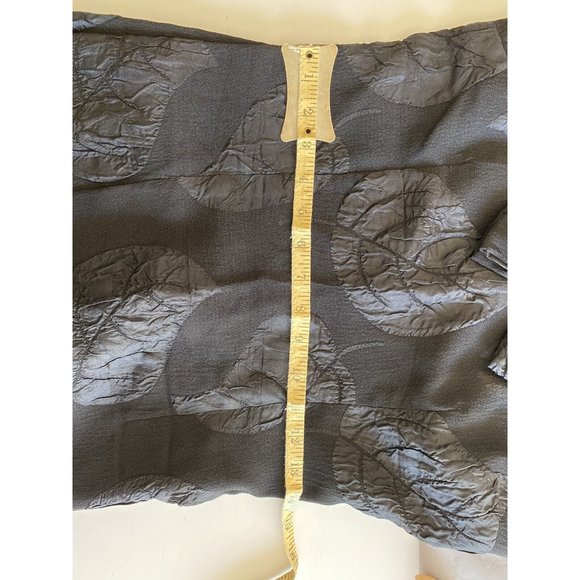 VTG Originals‎ by Mr Jed Womens Wiggle Dress Black Textured Leaf Bow Cocktail - Picture 11 of 11